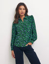 Violet Animal Green Zara Shirt