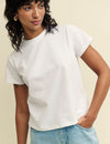 White Boxy Fit T-Shirt