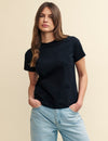 Black Boxy Fit T-Shirt